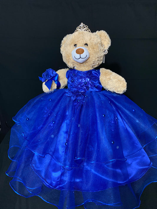 Royal Blue Teddy Bear